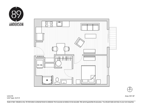 89 Anderson Street Studio-2 Beds Apartment for Rent - Photo Gallery 11